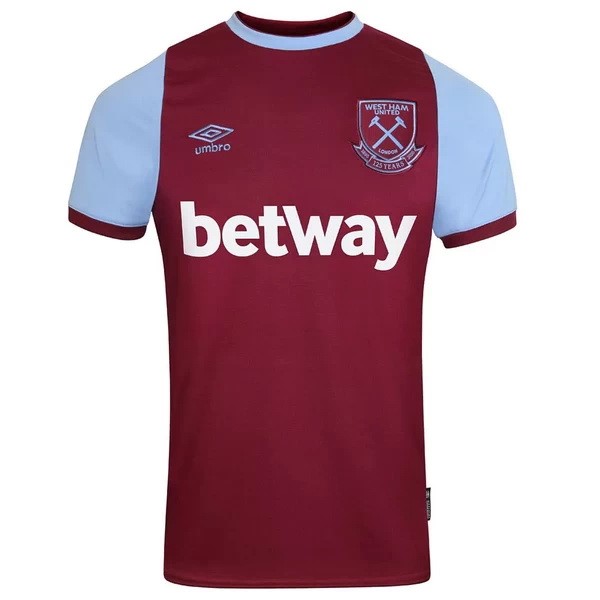 Tailandia Camiseta West Ham United Primera Equipación 2020-2021 Rojo